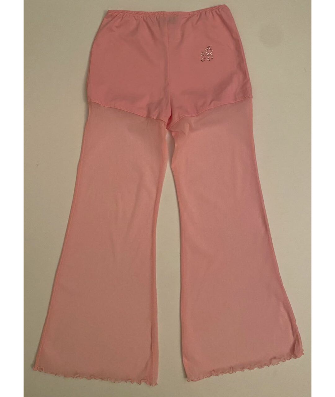 MISS BLUMARINE Розовые брюки и шорты, фото 3