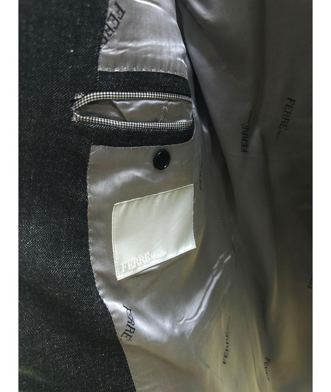 GIANFRANCO FERRE Антрацитовый пиджак, фото 2
