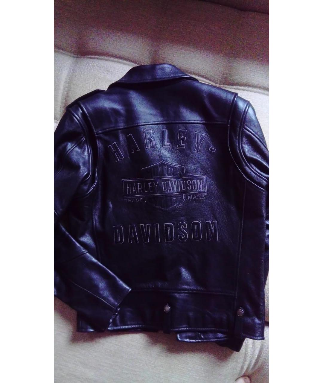 Harley Davidson Фиолетовая кожаная куртка, фото 2