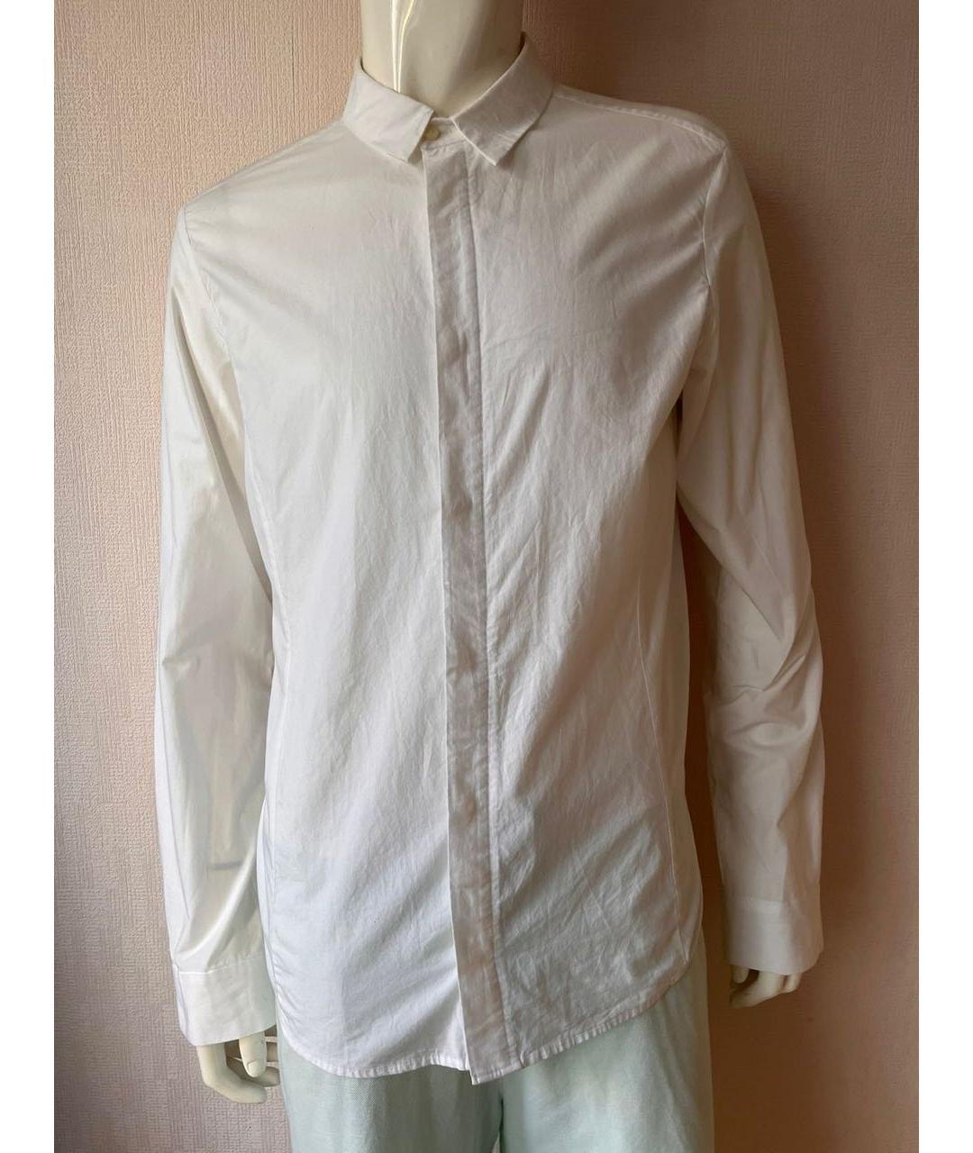 INDIVIDUAL SENTIMENTS Белая классическая рубашка, фото 3