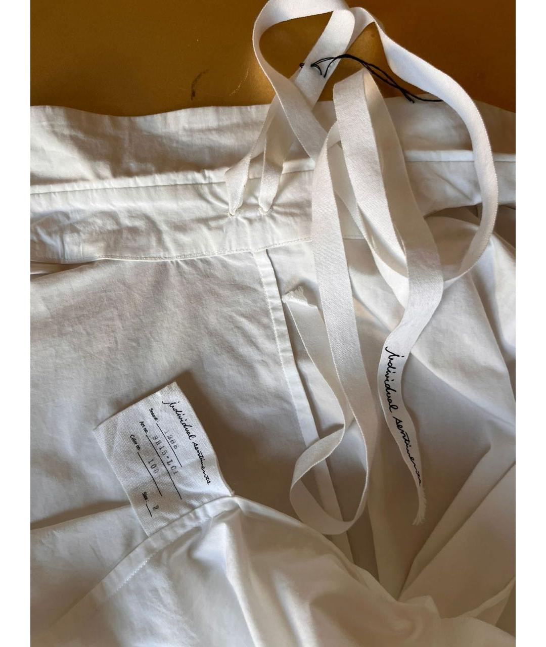 INDIVIDUAL SENTIMENTS Белая классическая рубашка, фото 5