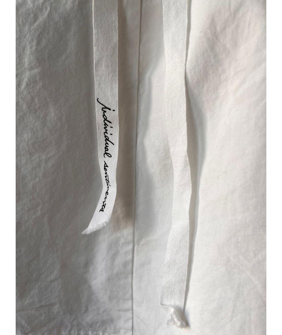 INDIVIDUAL SENTIMENTS Белая классическая рубашка, фото 7