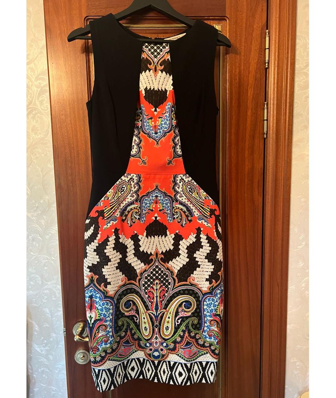 ETRO Мульти хлопковое коктейльное платье, фото 5