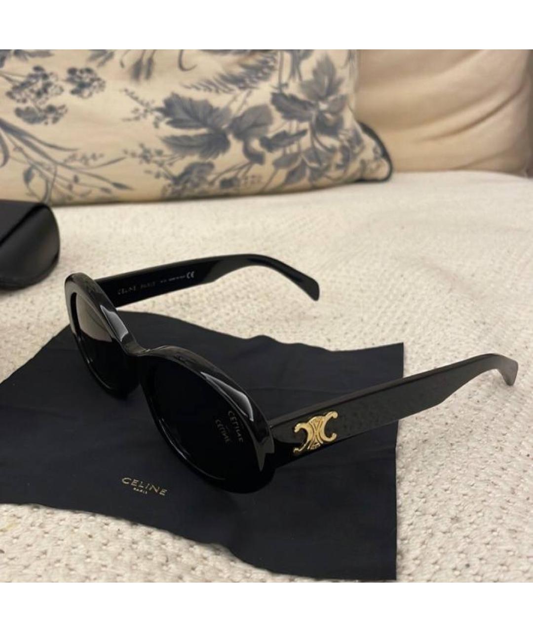 CELINE Черные солнцезащитные очки, фото 4