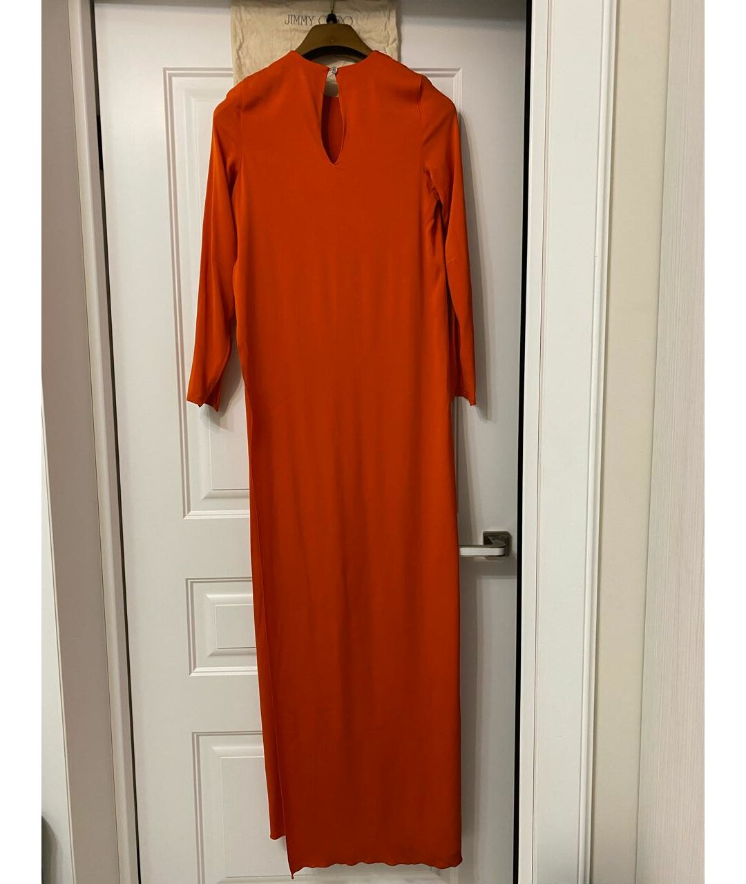 ALEXANDER TEREKHOV Красное шифоновое вечернее платье, фото 2