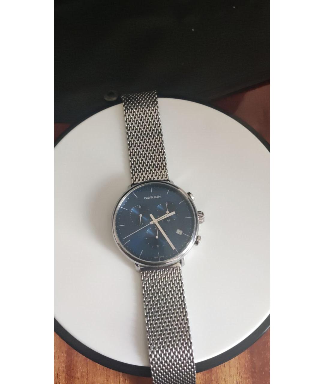 CALVIN KLEIN Серебряные стальные часы, фото 5