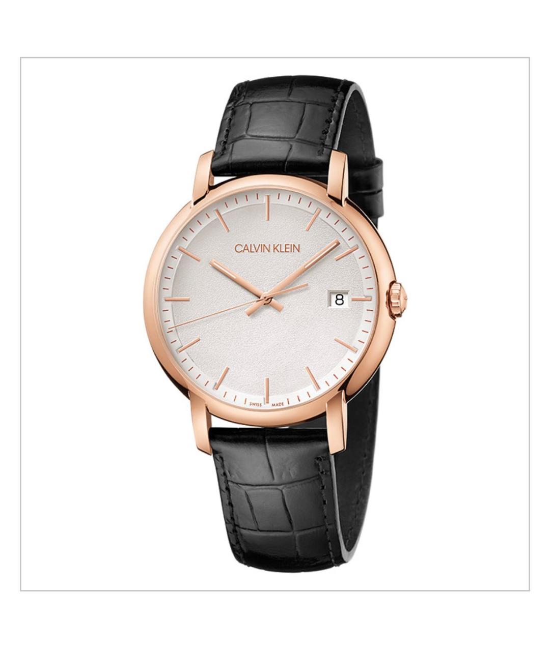 CALVIN KLEIN Черные стальные часы, фото 5