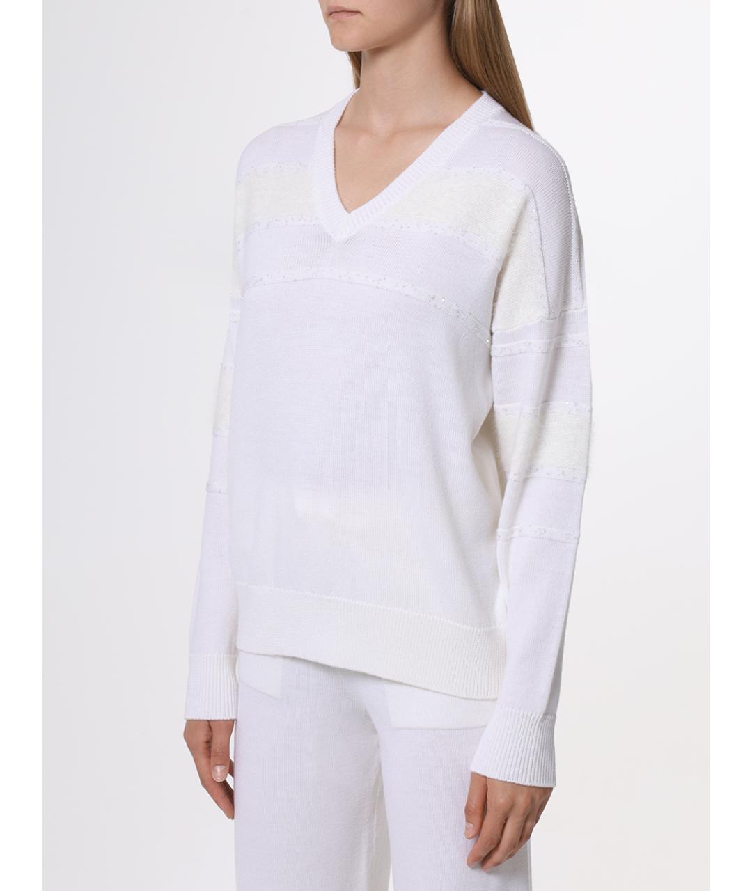 LORENA ANTONIAZZI Белая жилетка, фото 4