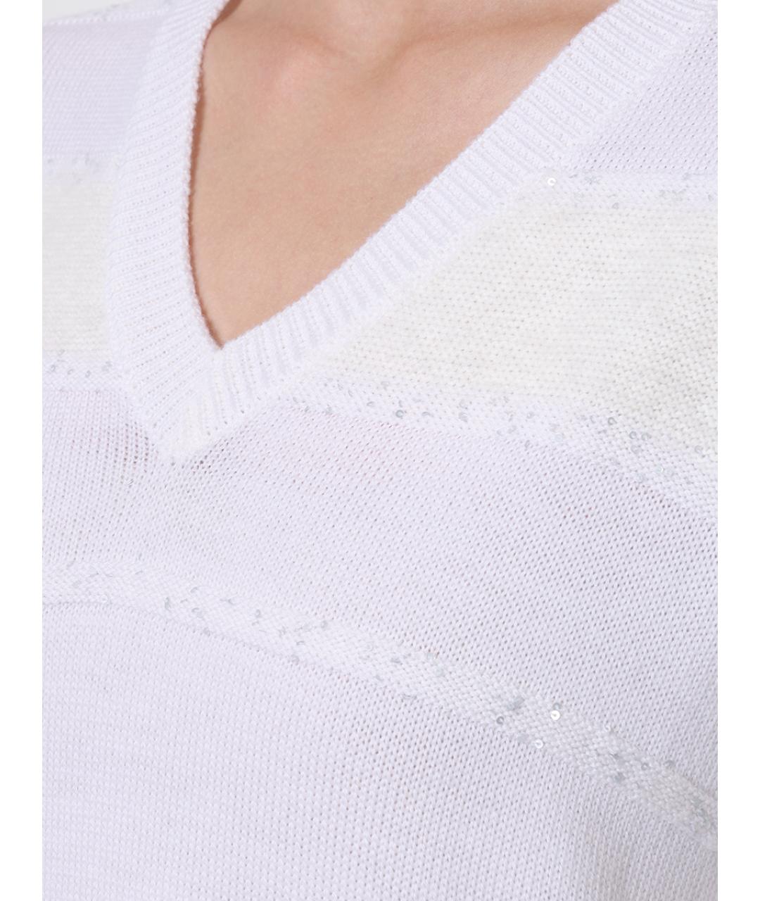 LORENA ANTONIAZZI Белая жилетка, фото 5