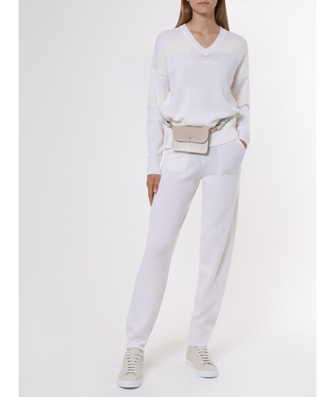 LORENA ANTONIAZZI Белая жилетка, фото 2