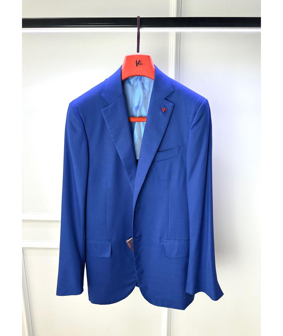 ISAIA Синий пиджак, фото 6