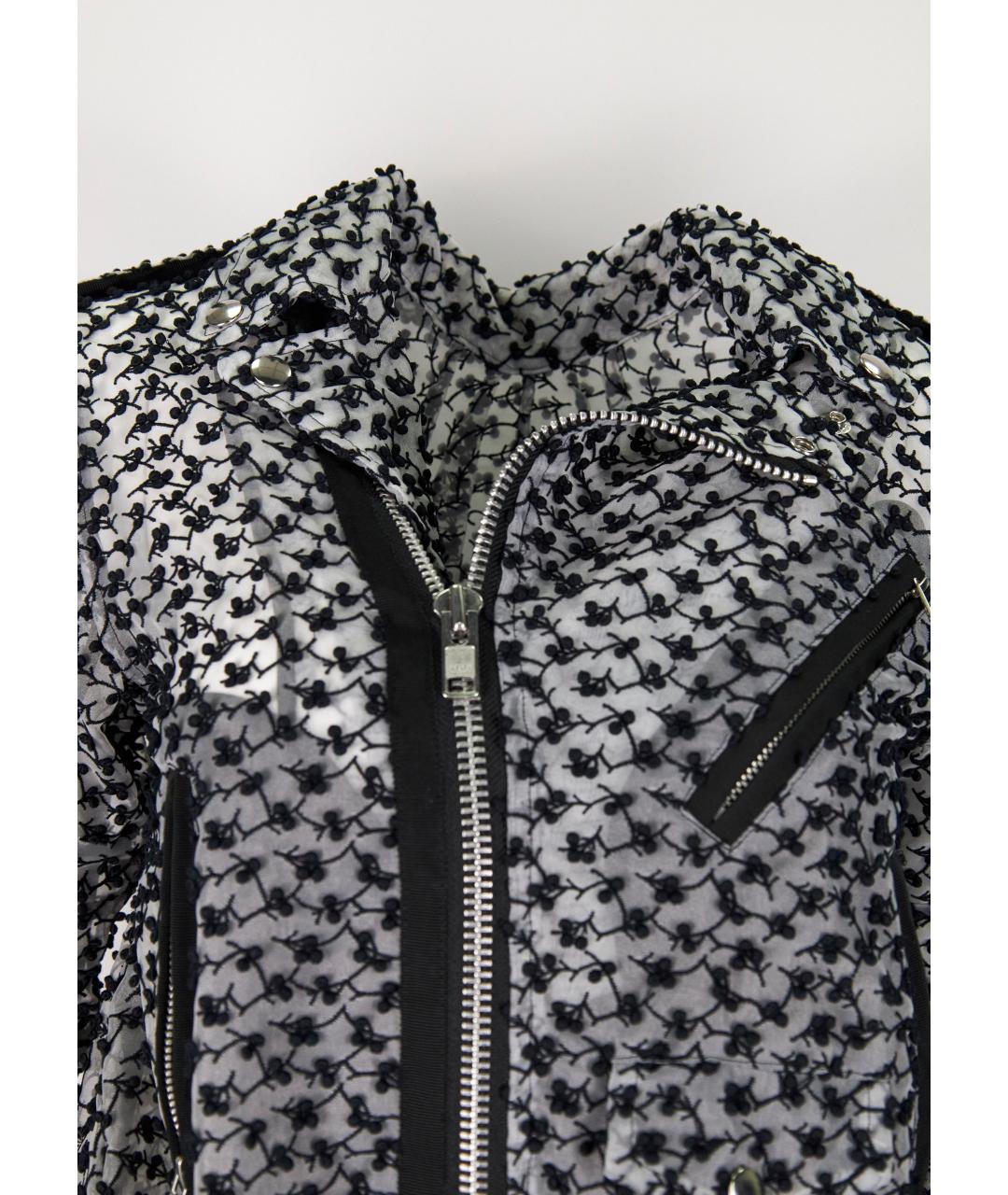 SACAI Серый полиэстеровый жакет/пиджак, фото 4