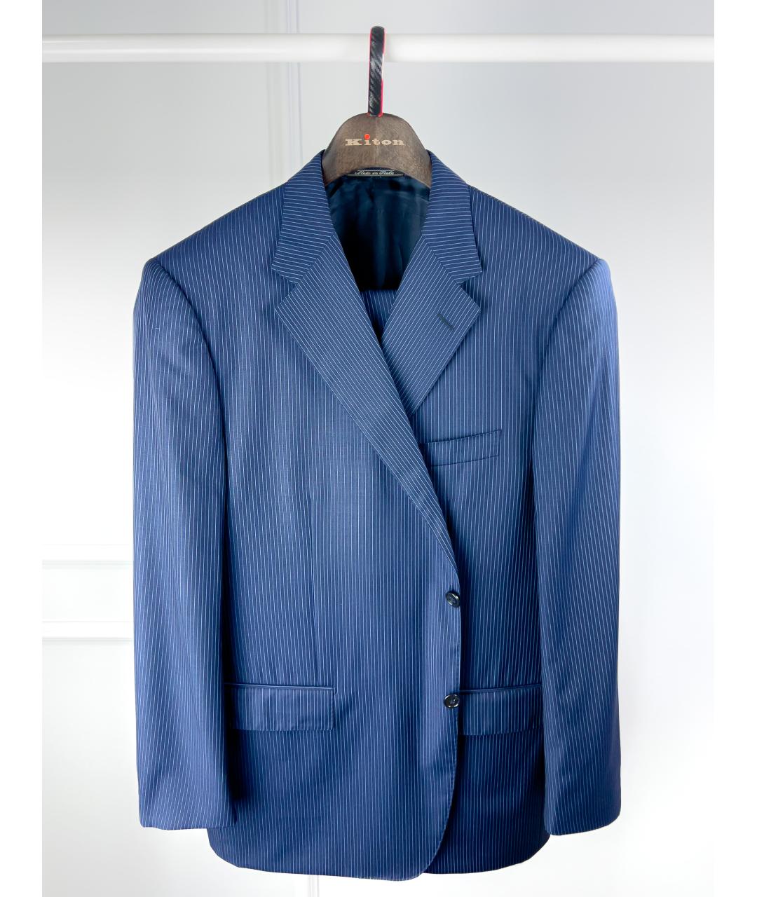 CORNELIANI Синий классический костюм, фото 7