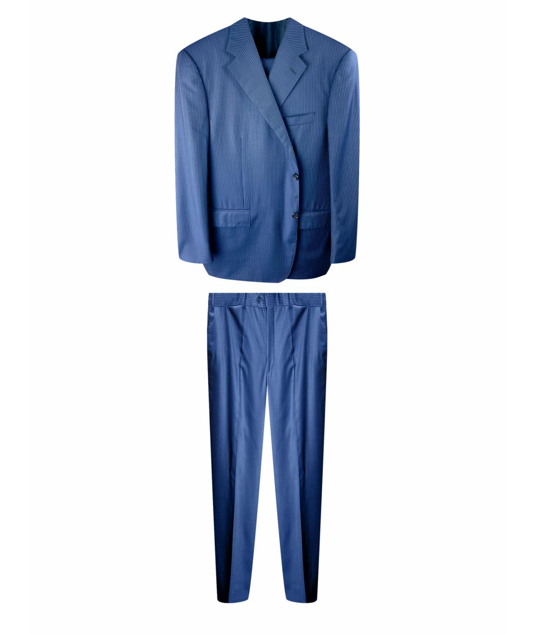 CORNELIANI Синий классический костюм, фото 1