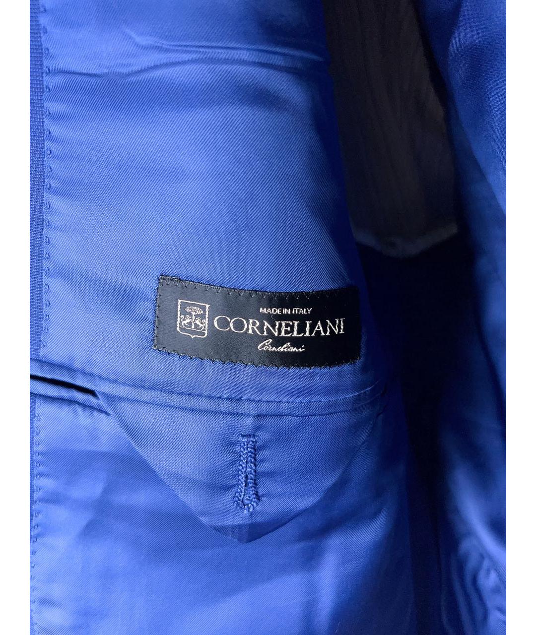CORNELIANI Синий классический костюм, фото 3
