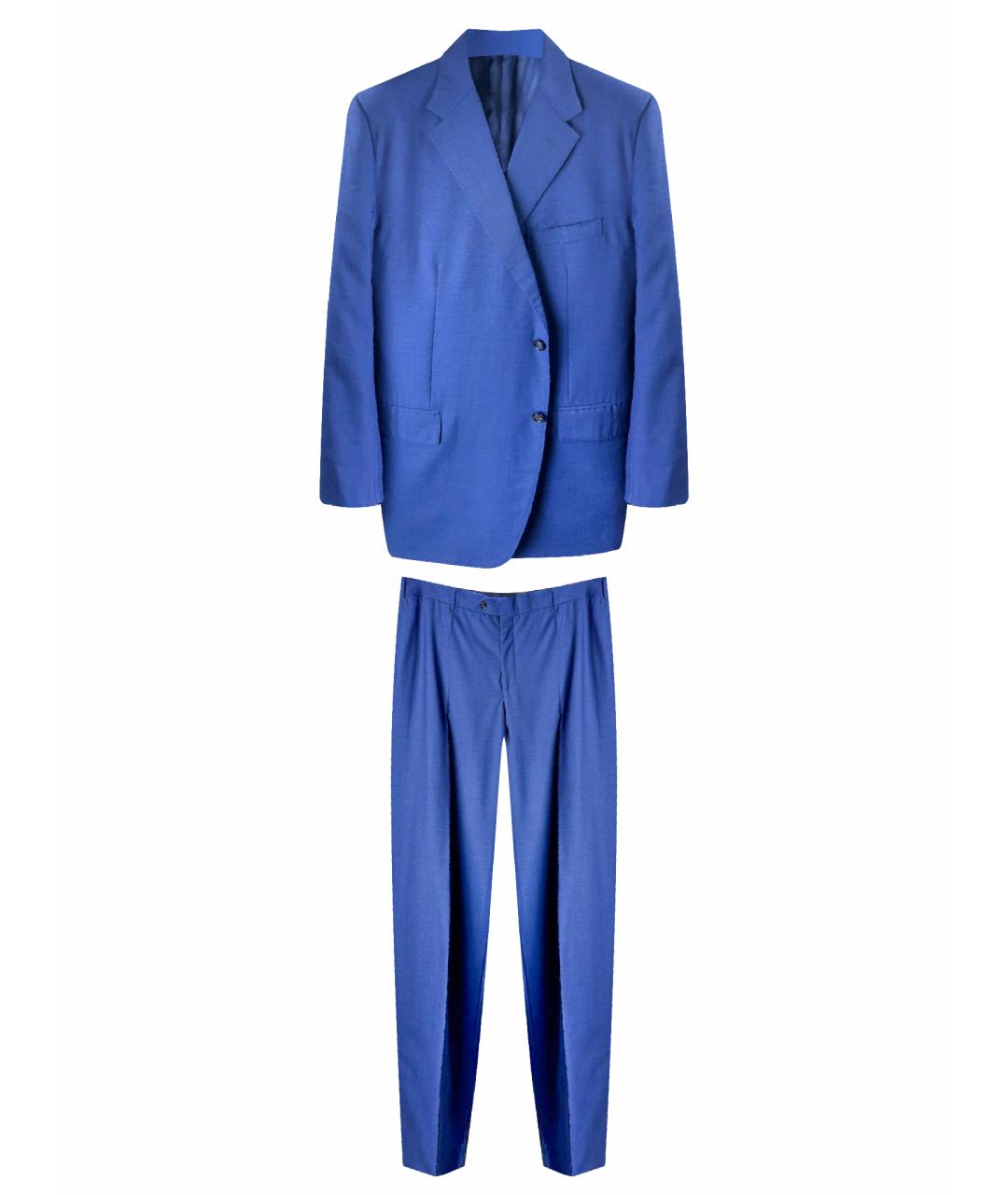 CORNELIANI Синий классический костюм, фото 1