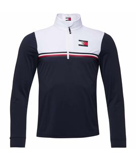 Худи/толстовка ROSSIGNOL TOMMY HILFIGER MEN'S GLOBAL STRIPES 1/2 ZIP LAYER