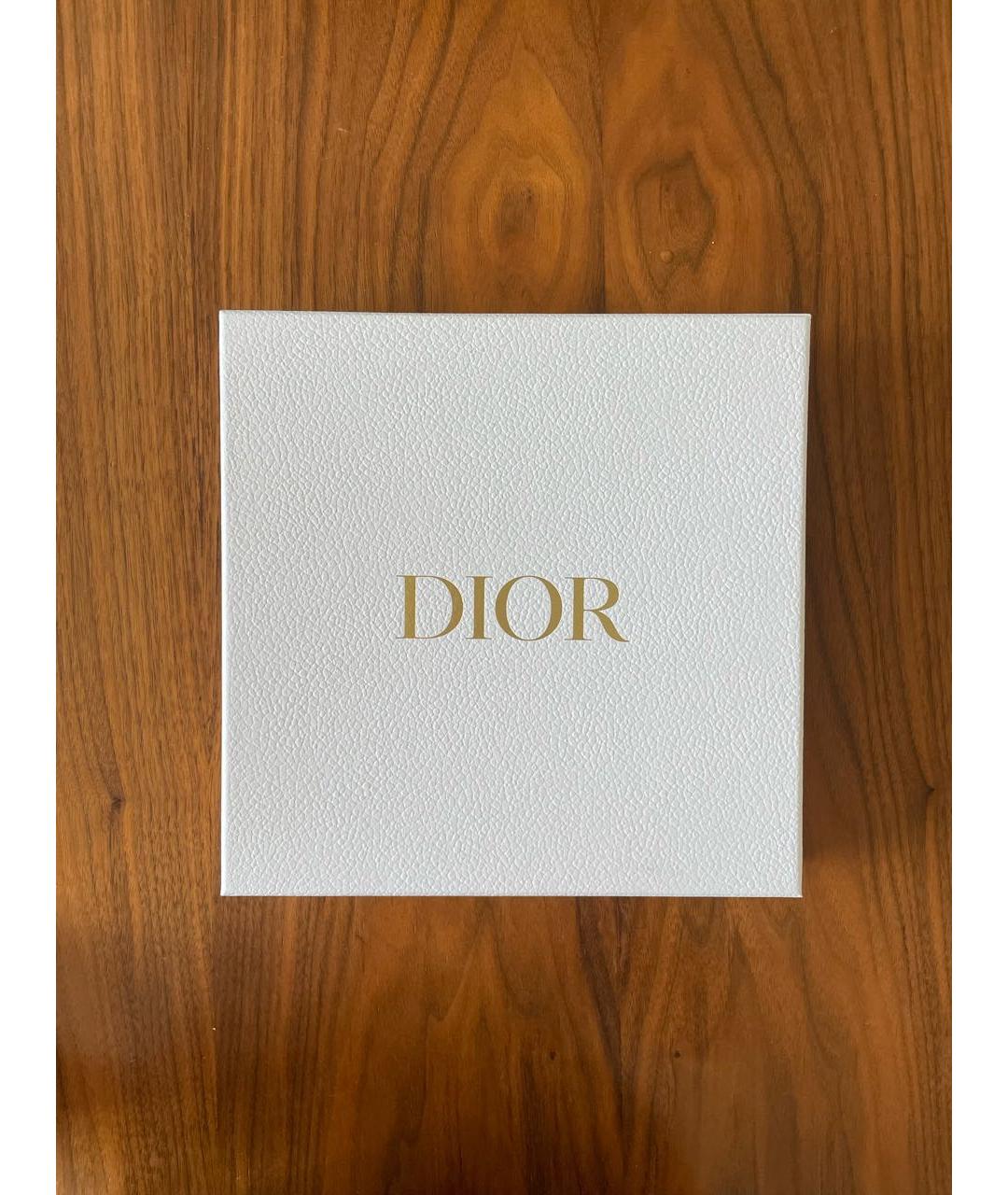 CHRISTIAN DIOR Голубой шелковый платок, фото 7