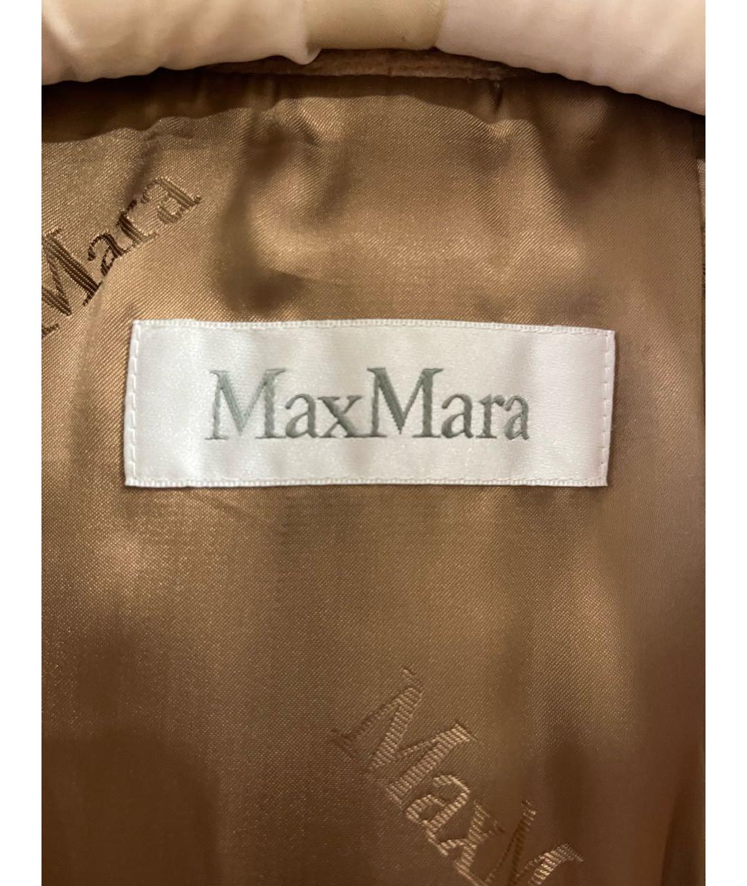 MAX MARA Бежевое кашемировое пальто, фото 7