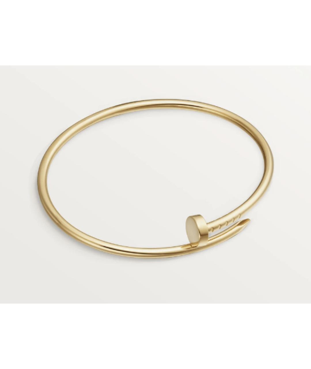 CARTIER Желтый браслет из желтого золота, фото 6