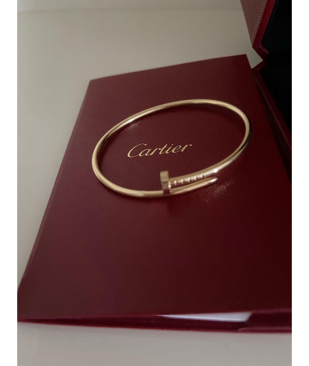 CARTIER Желтый браслет из желтого золота, фото 2