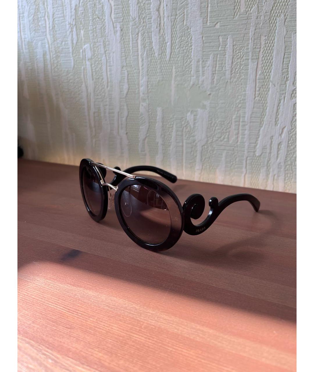 PRADA Мульти пластиковые солнцезащитные очки, фото 2