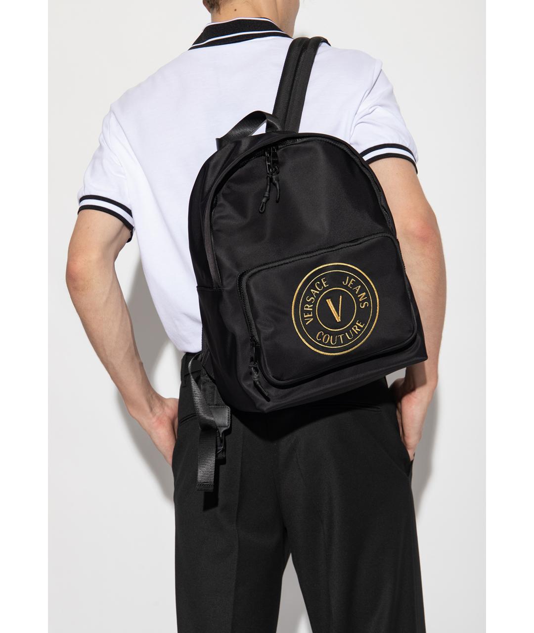 Versace jeans backpack store mens