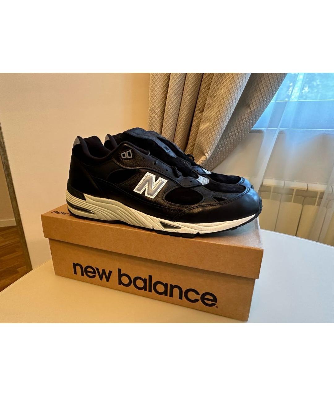 NEW BALANCE Черные низкие кроссовки / кеды, фото 2