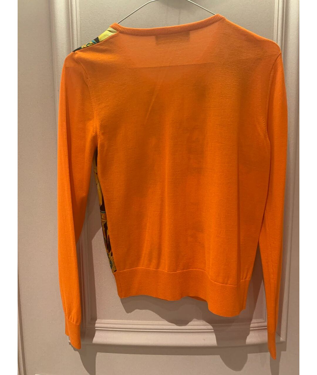 DOLCE&GABBANA Оранжевый хлопковый джемпер / свитер, фото 2