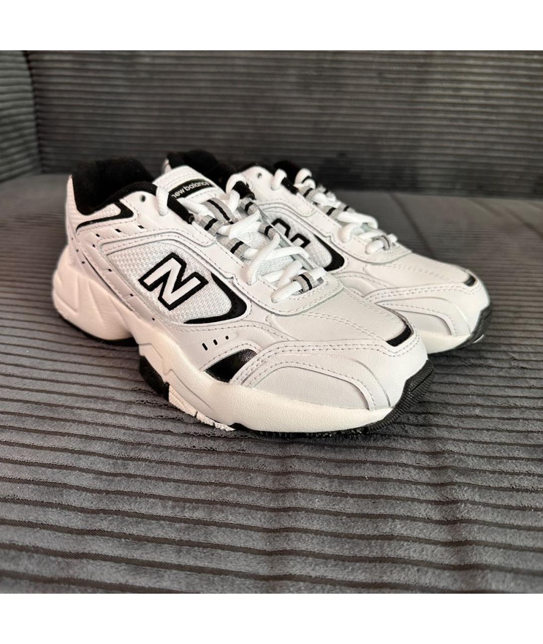 NEW BALANCE Белые кожаные кроссовки, фото 6