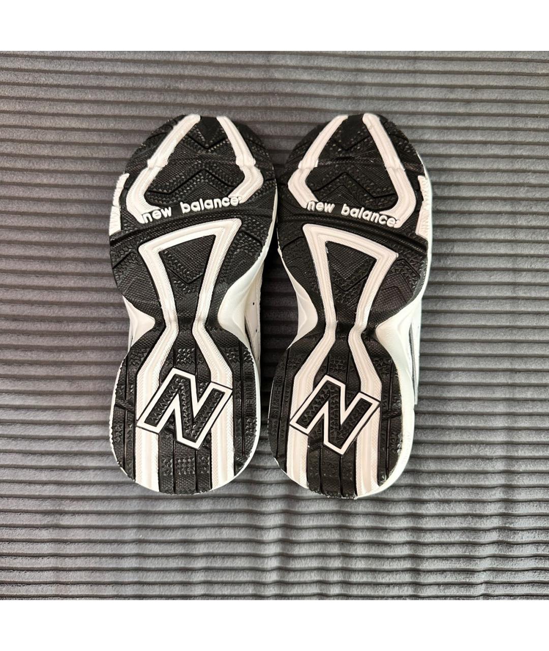 NEW BALANCE Белые кожаные кроссовки, фото 5