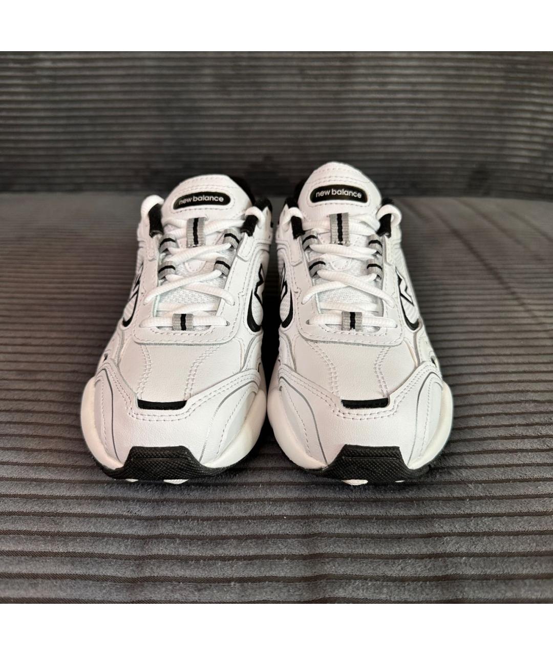 NEW BALANCE Белые кожаные кроссовки, фото 2