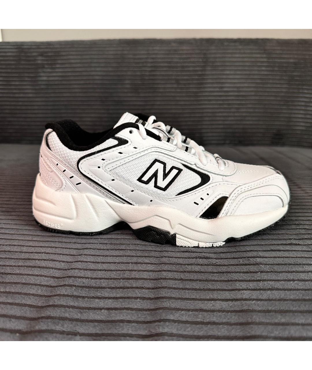 NEW BALANCE Белые кожаные кроссовки, фото 9