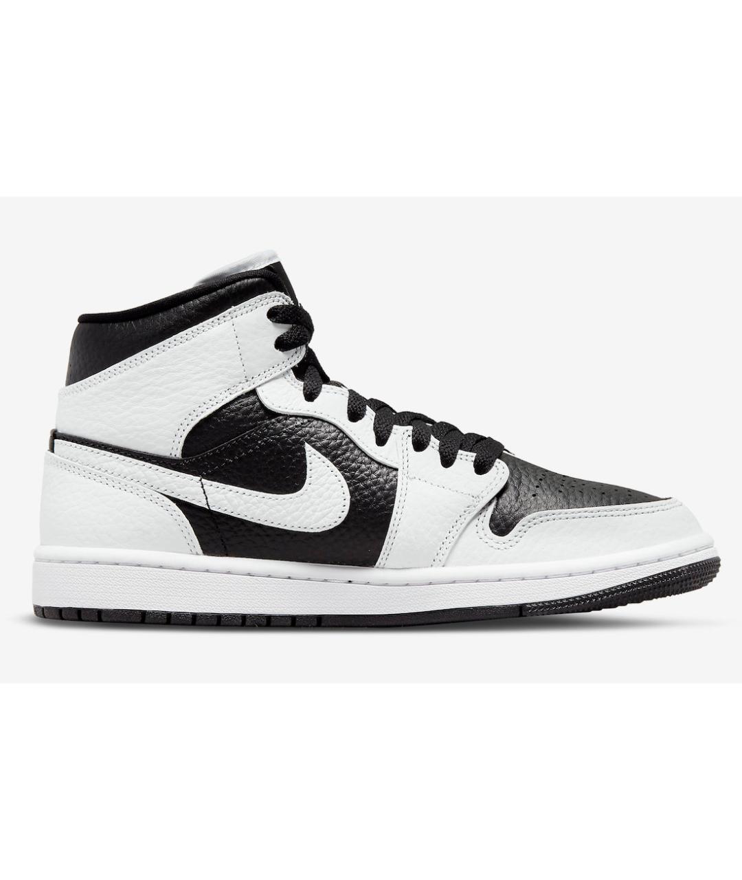 JORDAN Черные кожаные кроссовки, фото 2