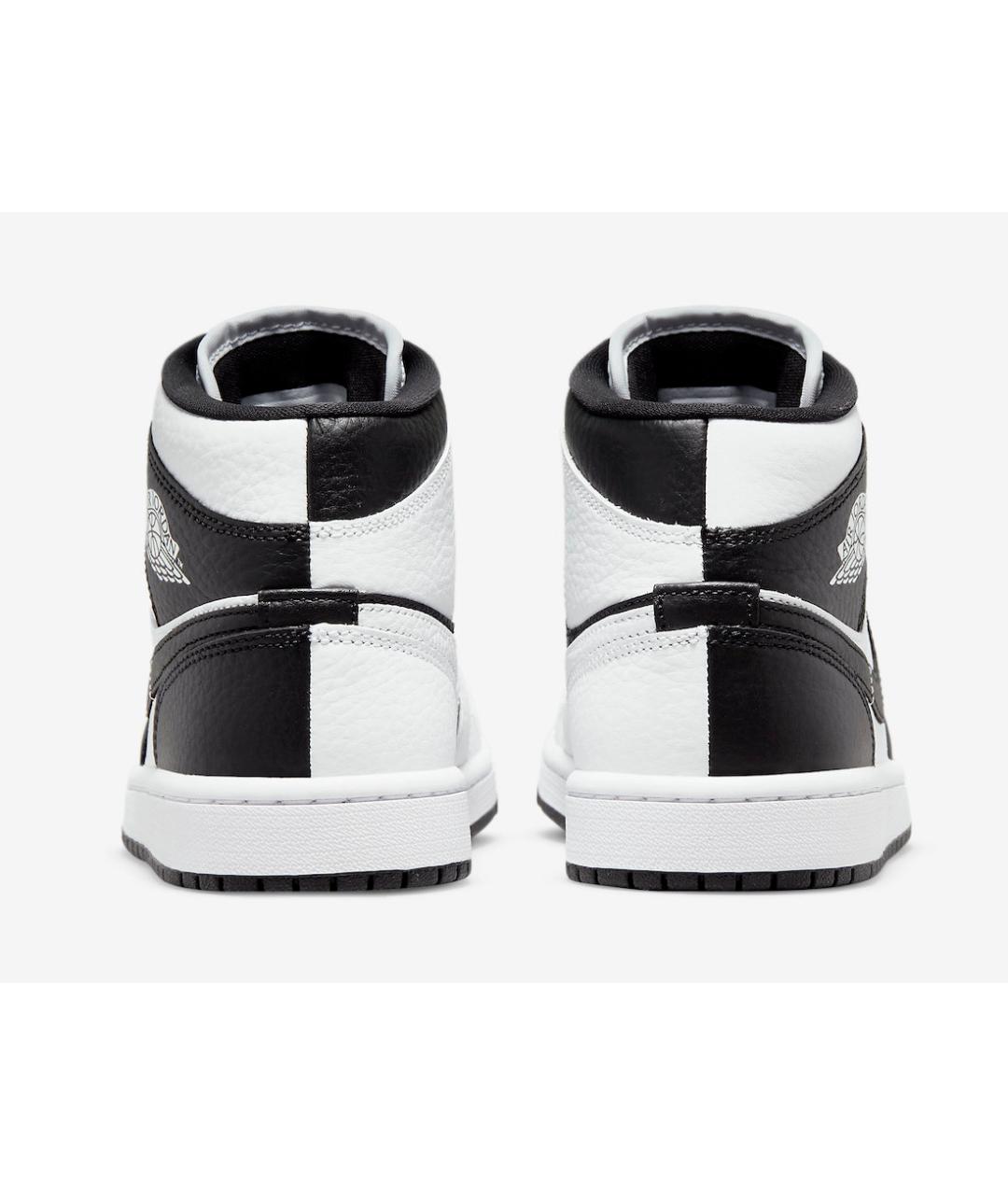 JORDAN Черные кожаные кроссовки, фото 5