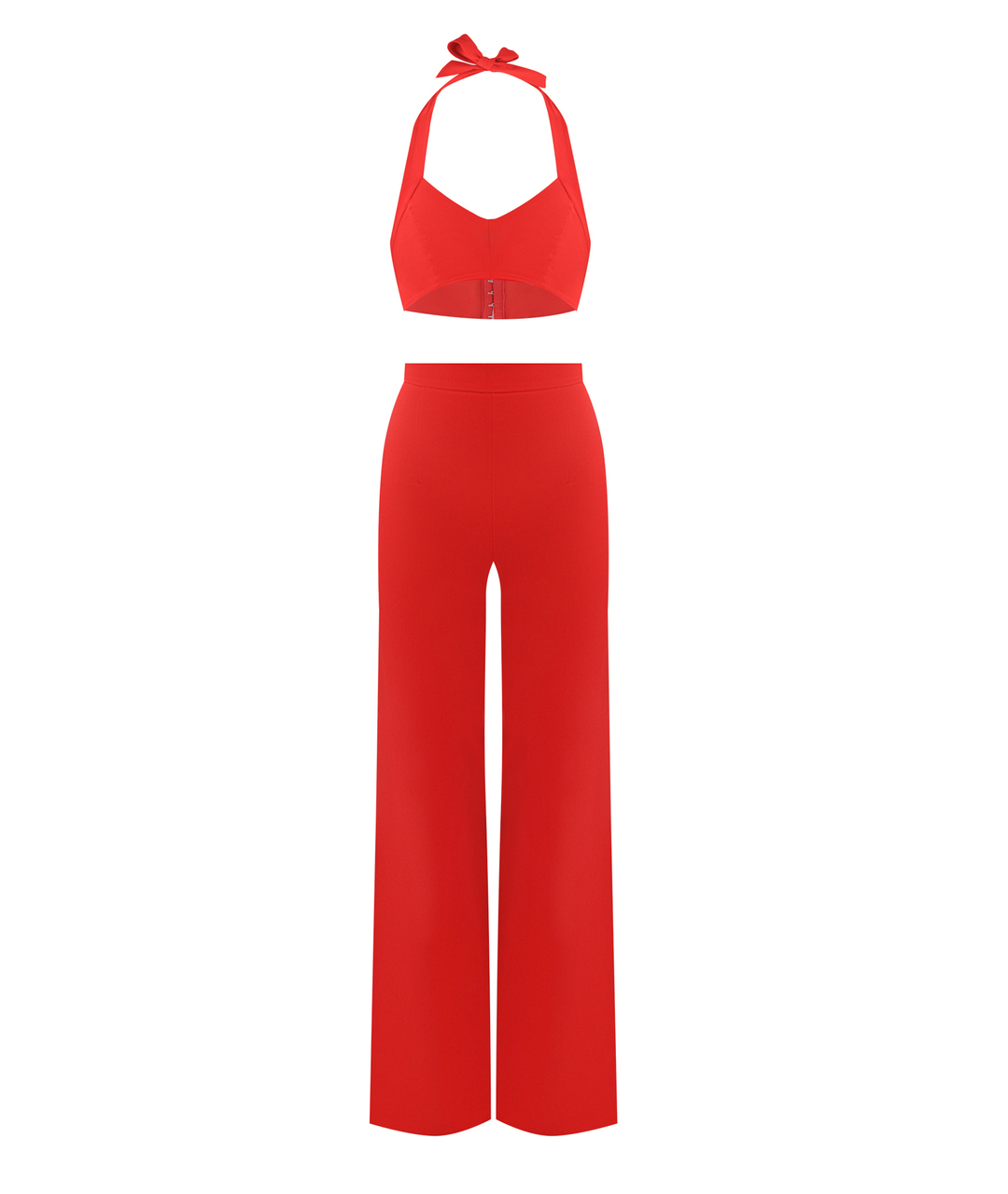 NOOKIE Красный полиэстеровый костюм с брюками, фото 1