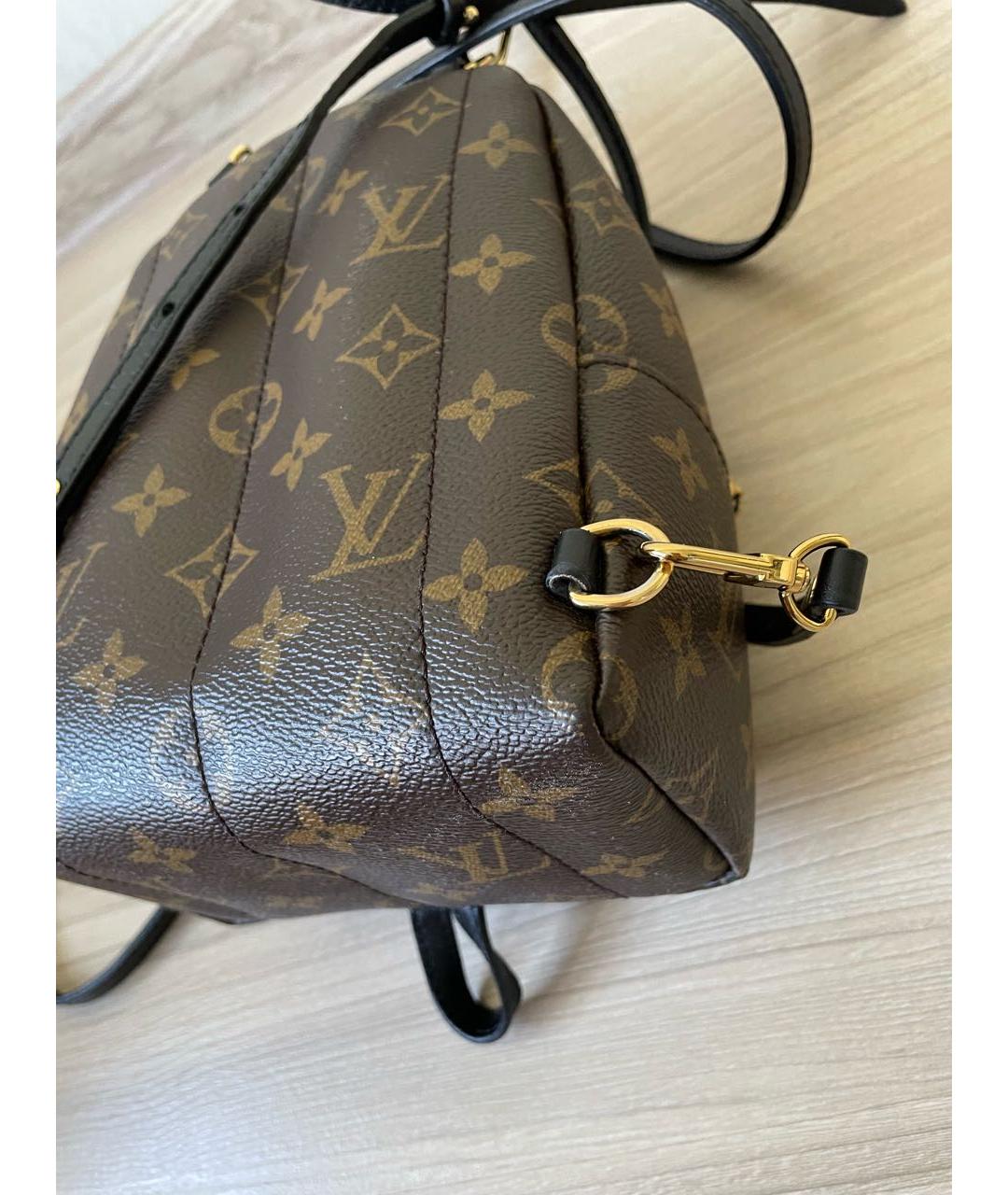 LOUIS VUITTON Коричневый рюкзак, фото 5