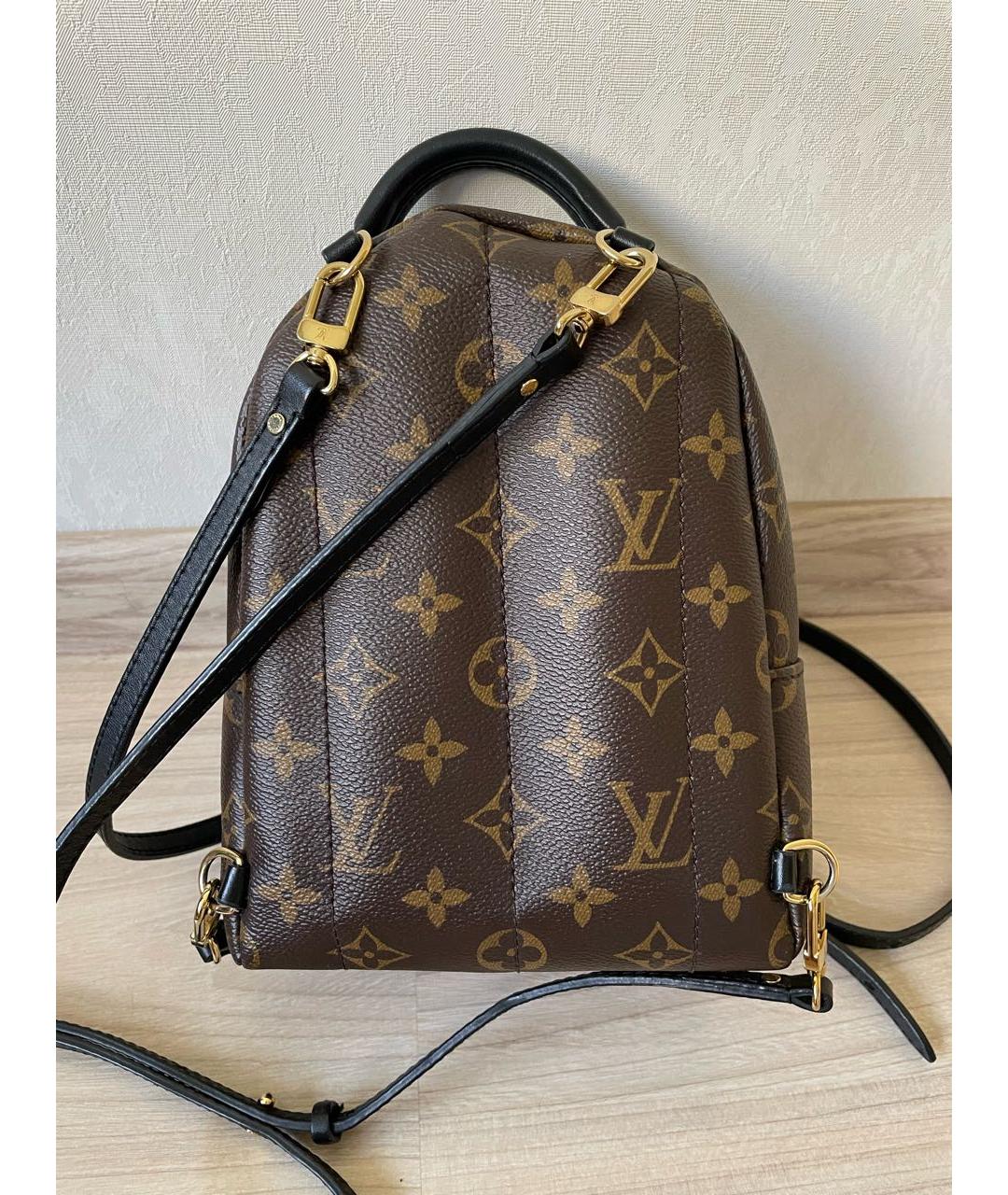 LOUIS VUITTON Коричневый рюкзак, фото 2