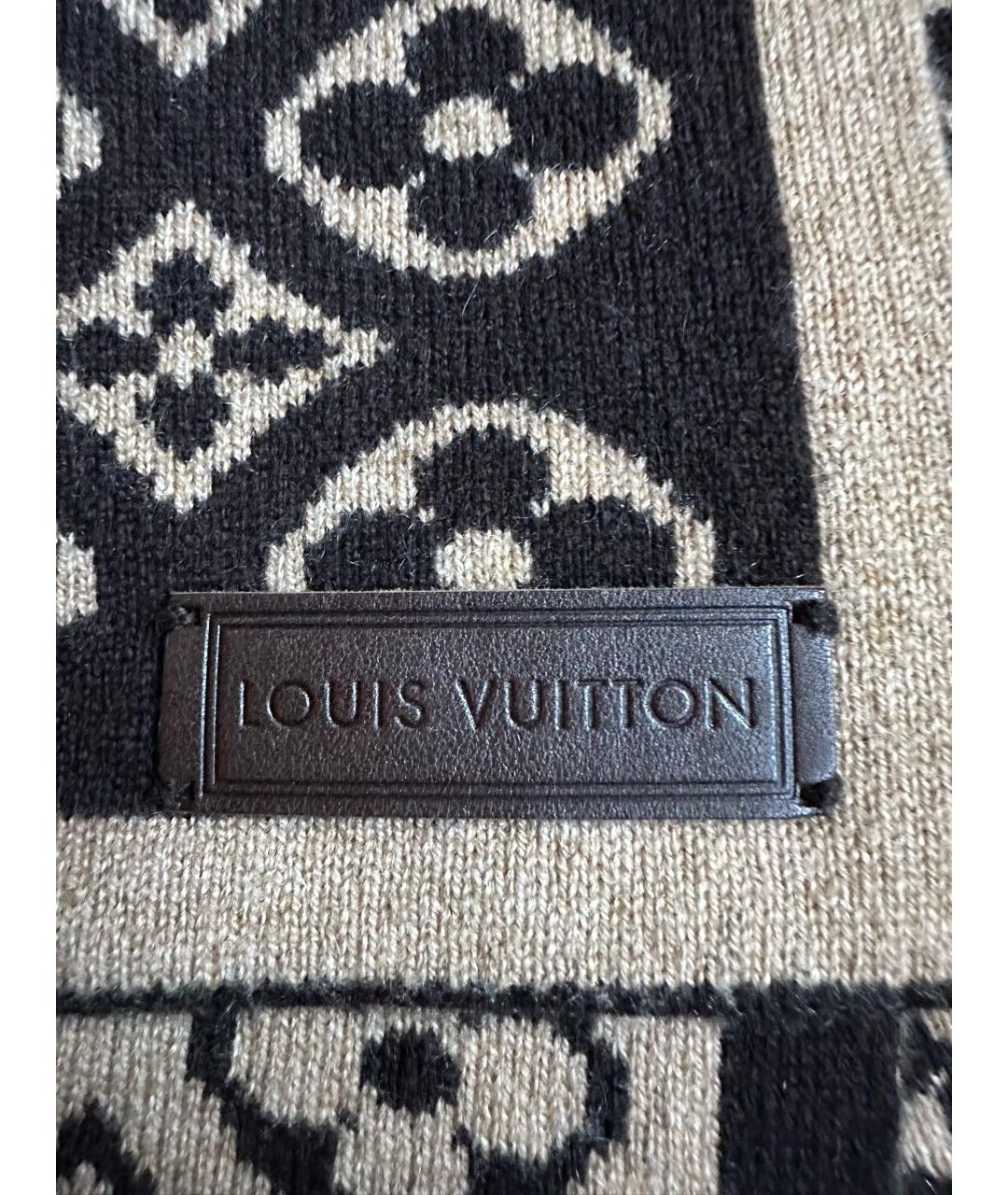 LOUIS VUITTON Кашемировый шарф, фото 4