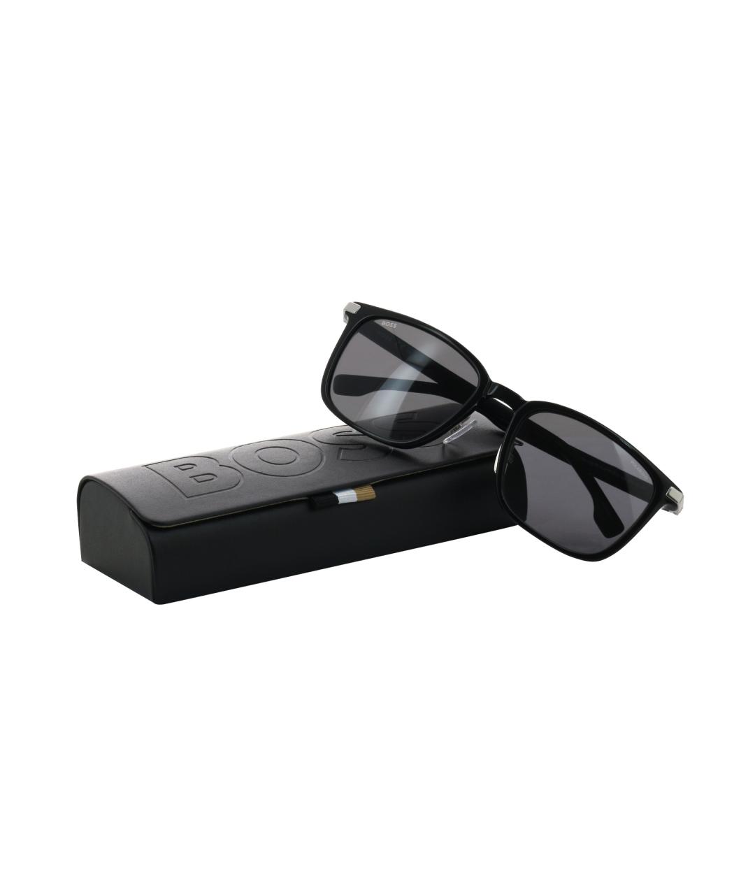 HUGO BOSS Черные солнцезащитные очки, фото 4