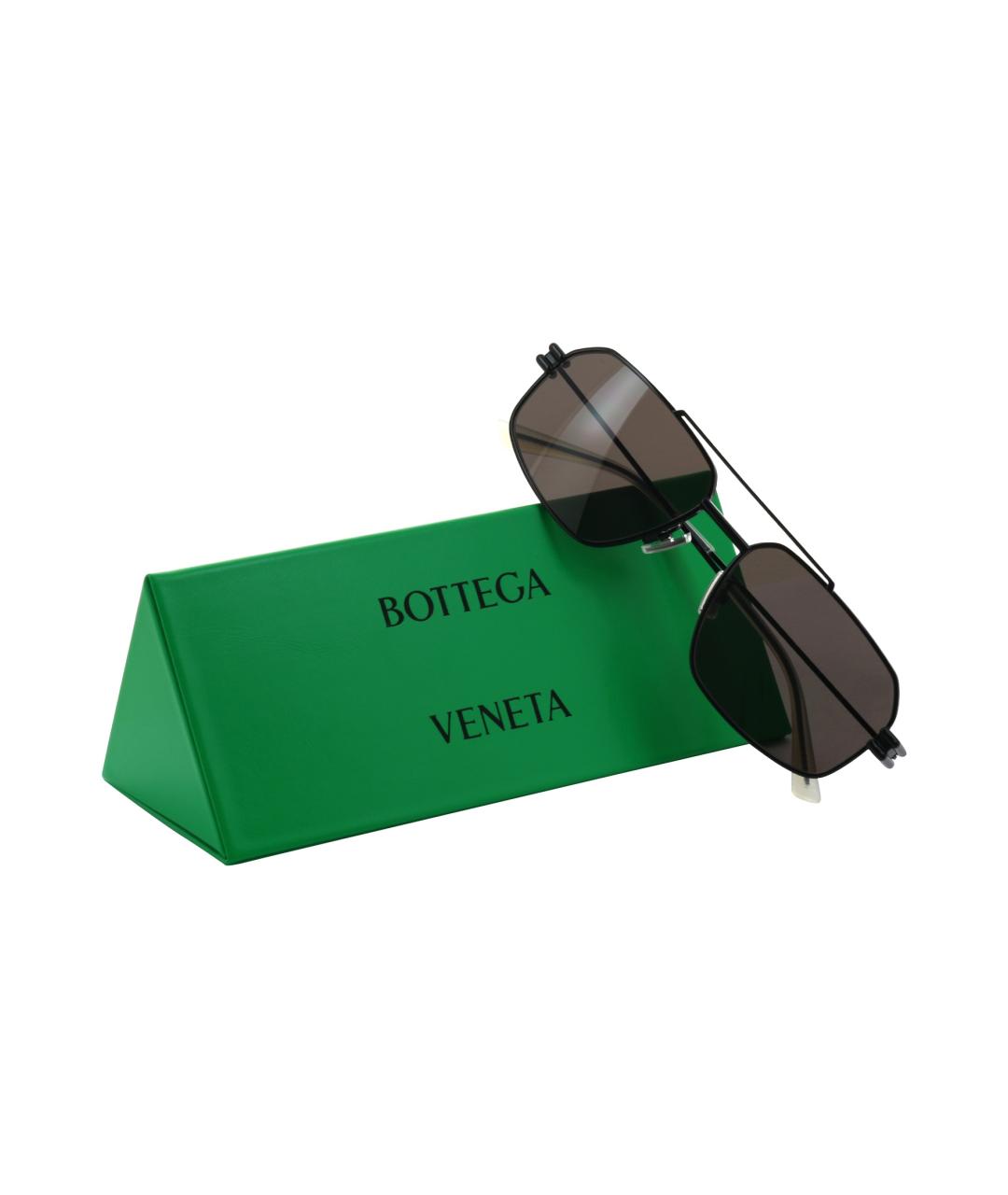 BOTTEGA VENETA Черные солнцезащитные очки, фото 4