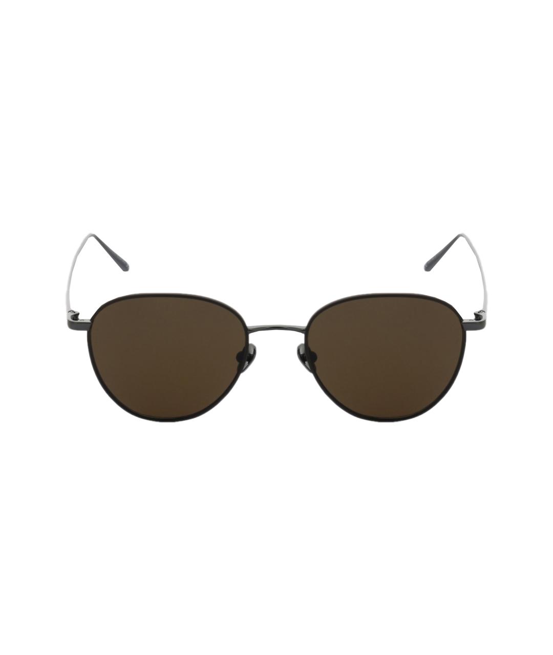 LINDA FARROW Коричневые солнцезащитные очки, фото 1