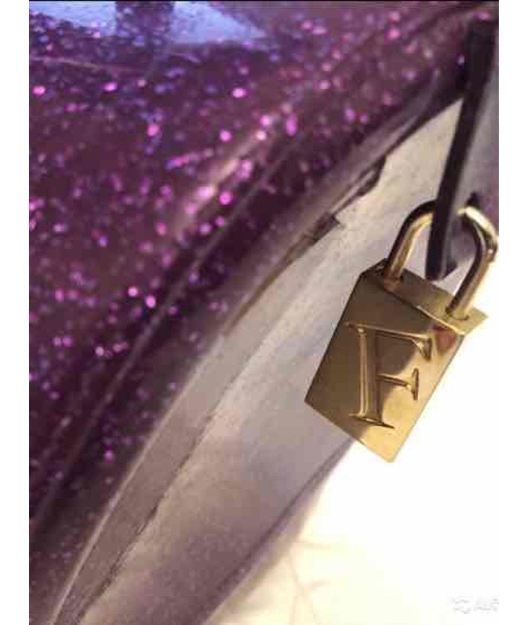FURLA Фиолетовая сумка тоут, фото 4