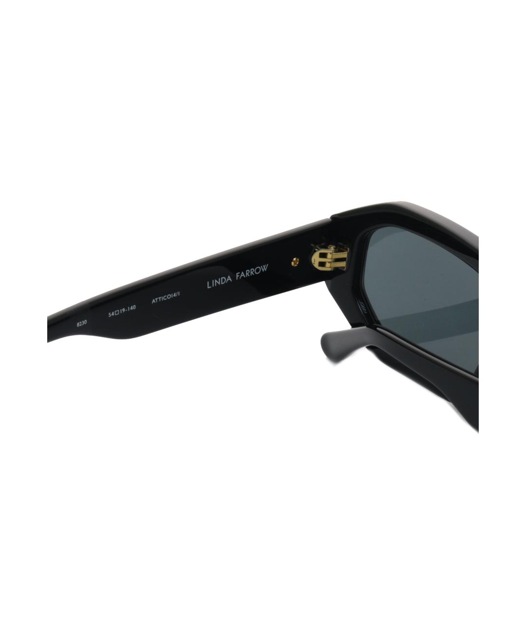 THE ATTICO Черные солнцезащитные очки, фото 3