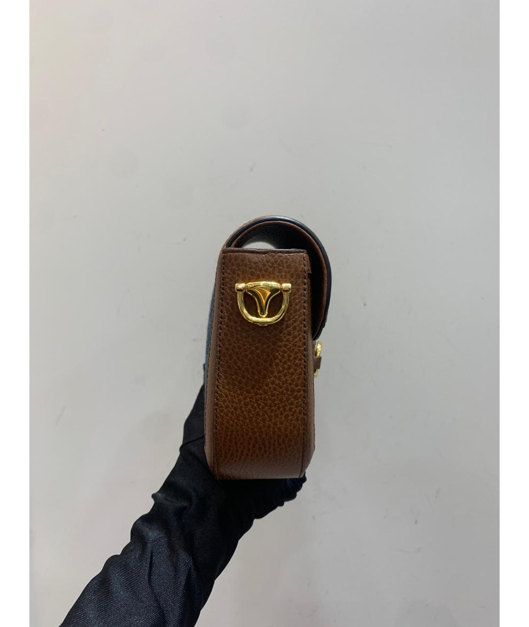 GUCCI Голубая деним сумка через плечо, фото 4