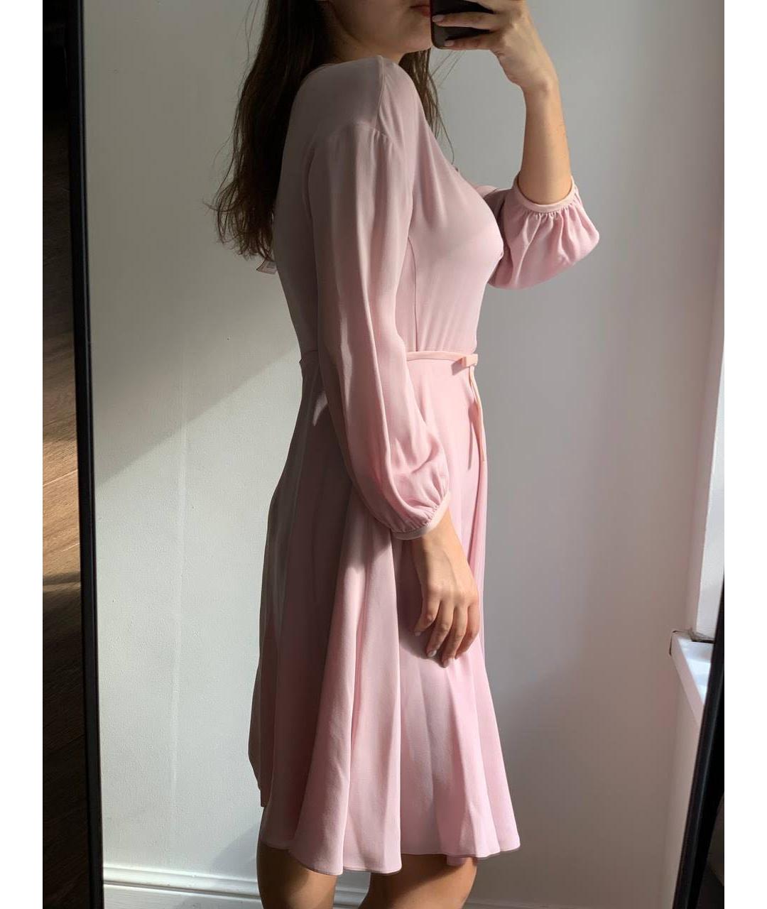 GIAMBATTISTA VALLI Розовое повседневное платье, фото 7