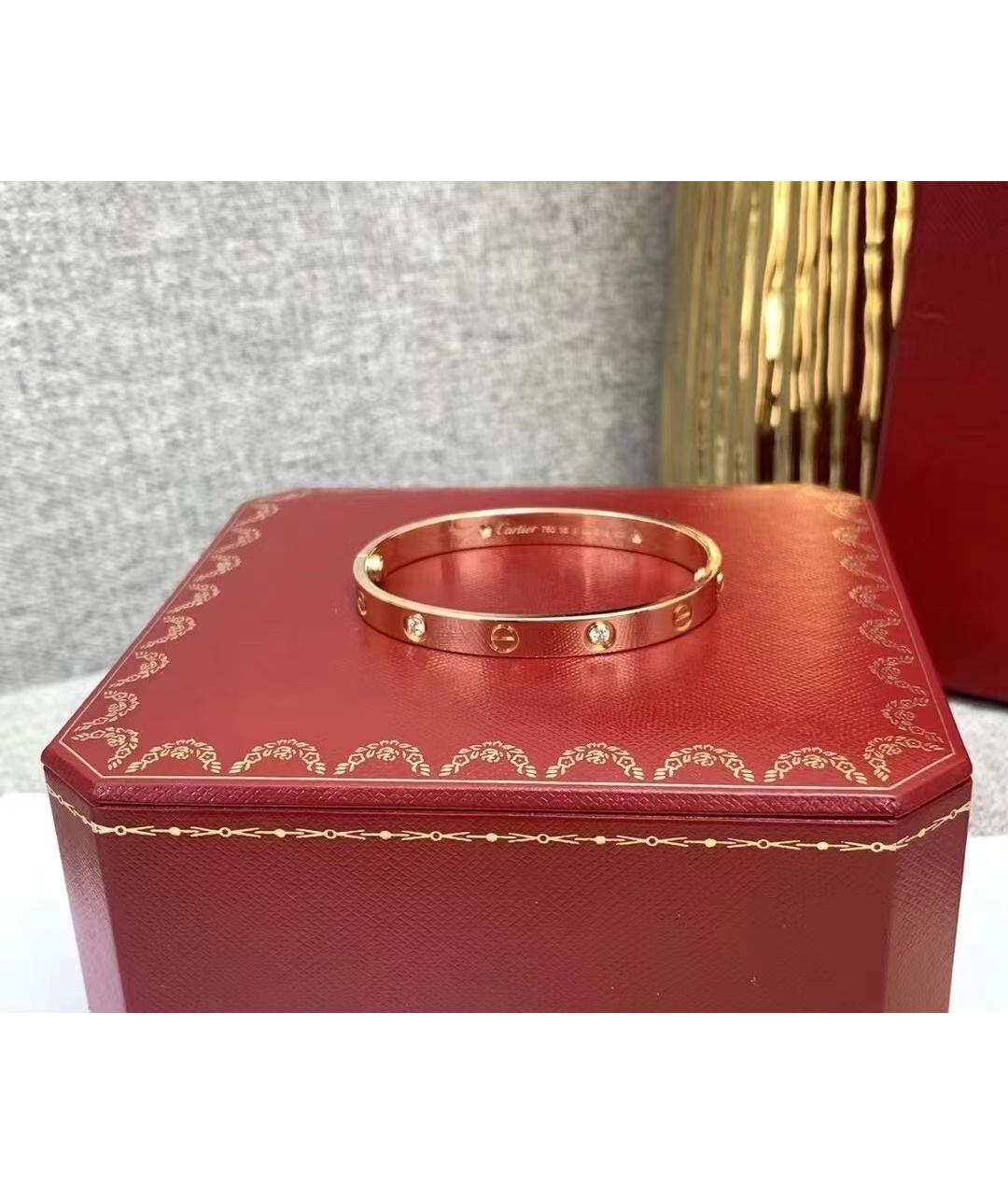 CARTIER Золотой браслет из розового золота, фото 7