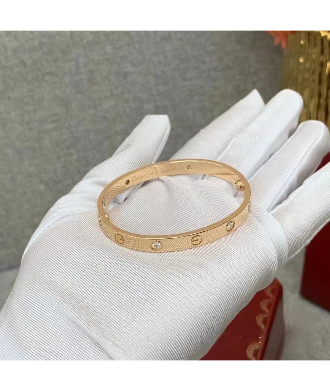 CARTIER Золотой браслет из розового золота, фото 8