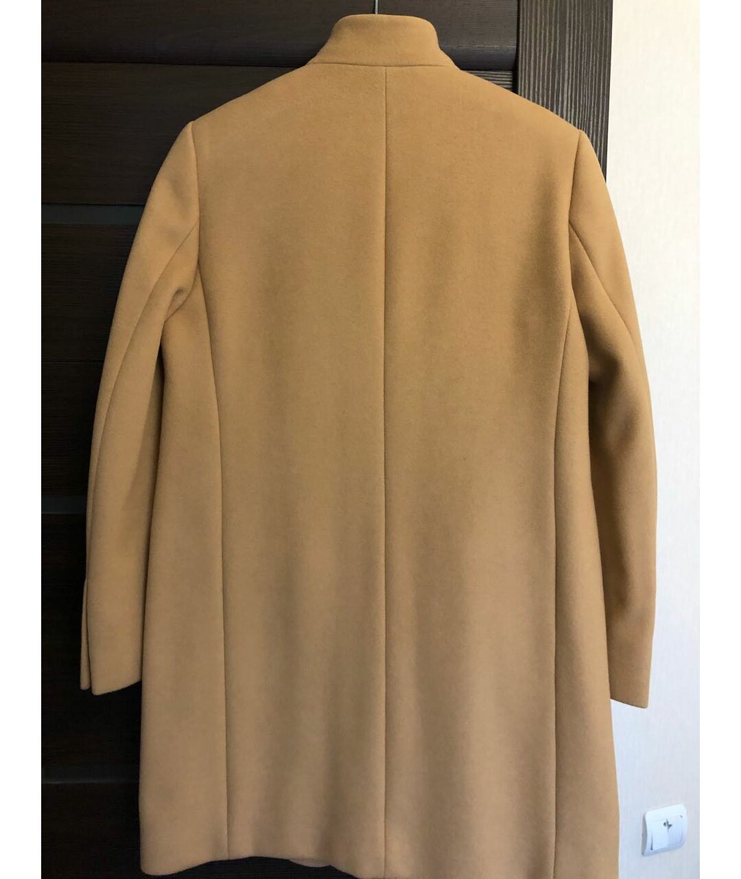 STELLA MCCARTNEY Горчичное шерстяное пальто, фото 2