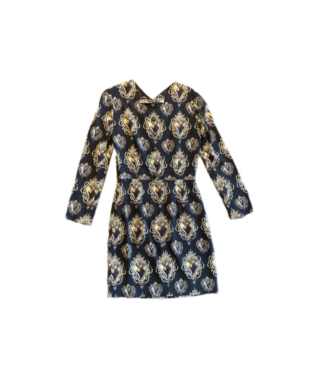 DOLCE&GABBANA Вискозное коктейльное платье, фото 7